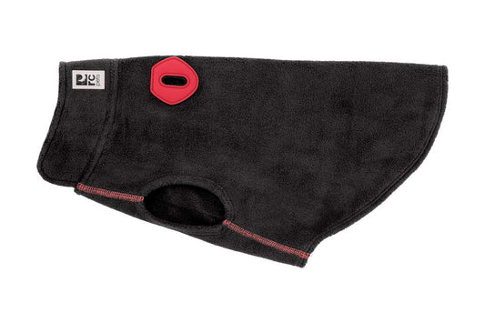 RC Pet Products Baseline Fleece Dog Coat Everyday Base Layer Size 18 Black/Goji Berry
